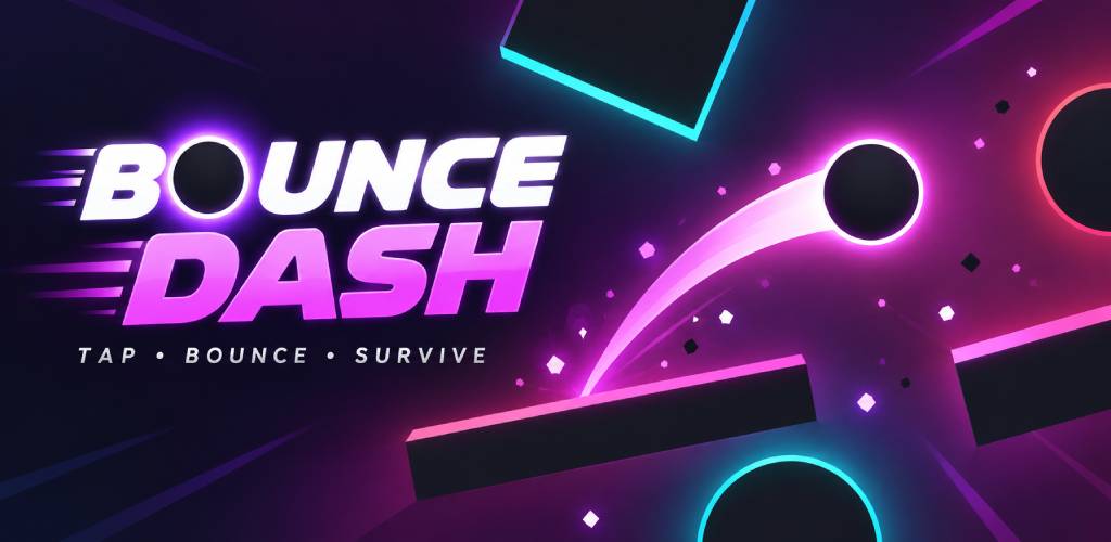Bounce Dash: Ball Jump Game artwork