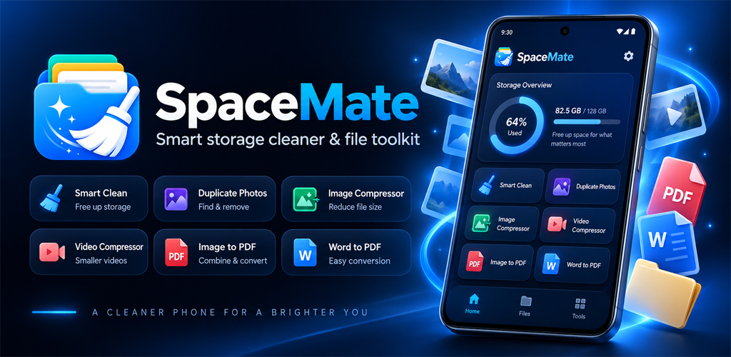 SpaceMate Phone Cleaner artwork